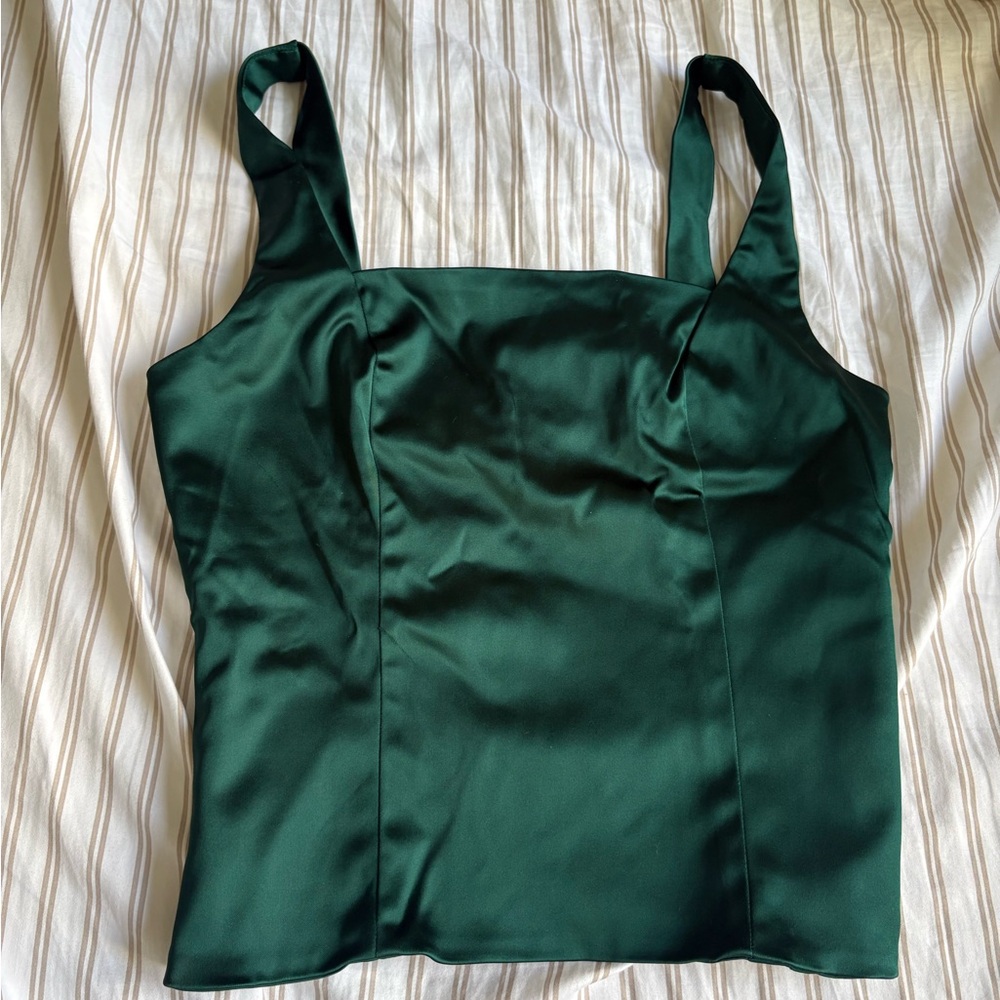 Abercrombie & Fitch Emerald Green Camisole